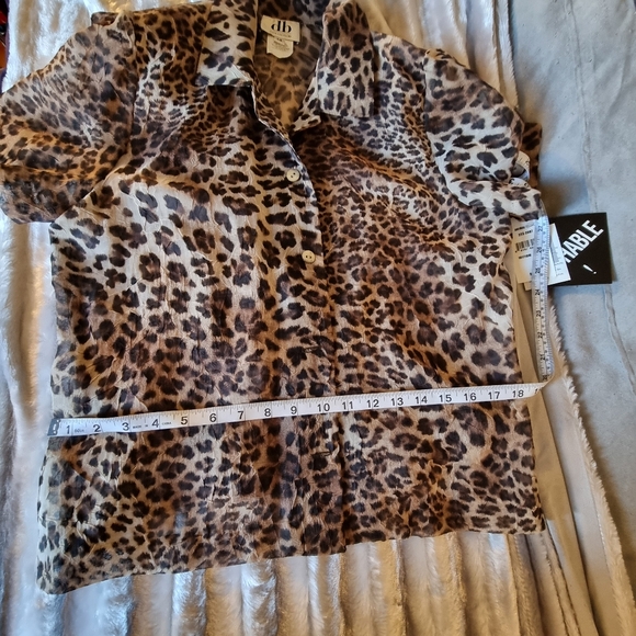 NWT Db Collection Sleeveless Leopard Dress With Short Sleeved Blazer. - Picture 10 of 16